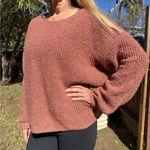 Roxy Cozy Women's Sweater in Rust